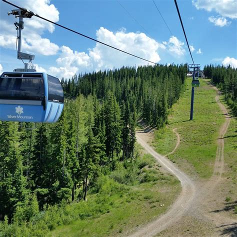 silver mountain gondola ride.